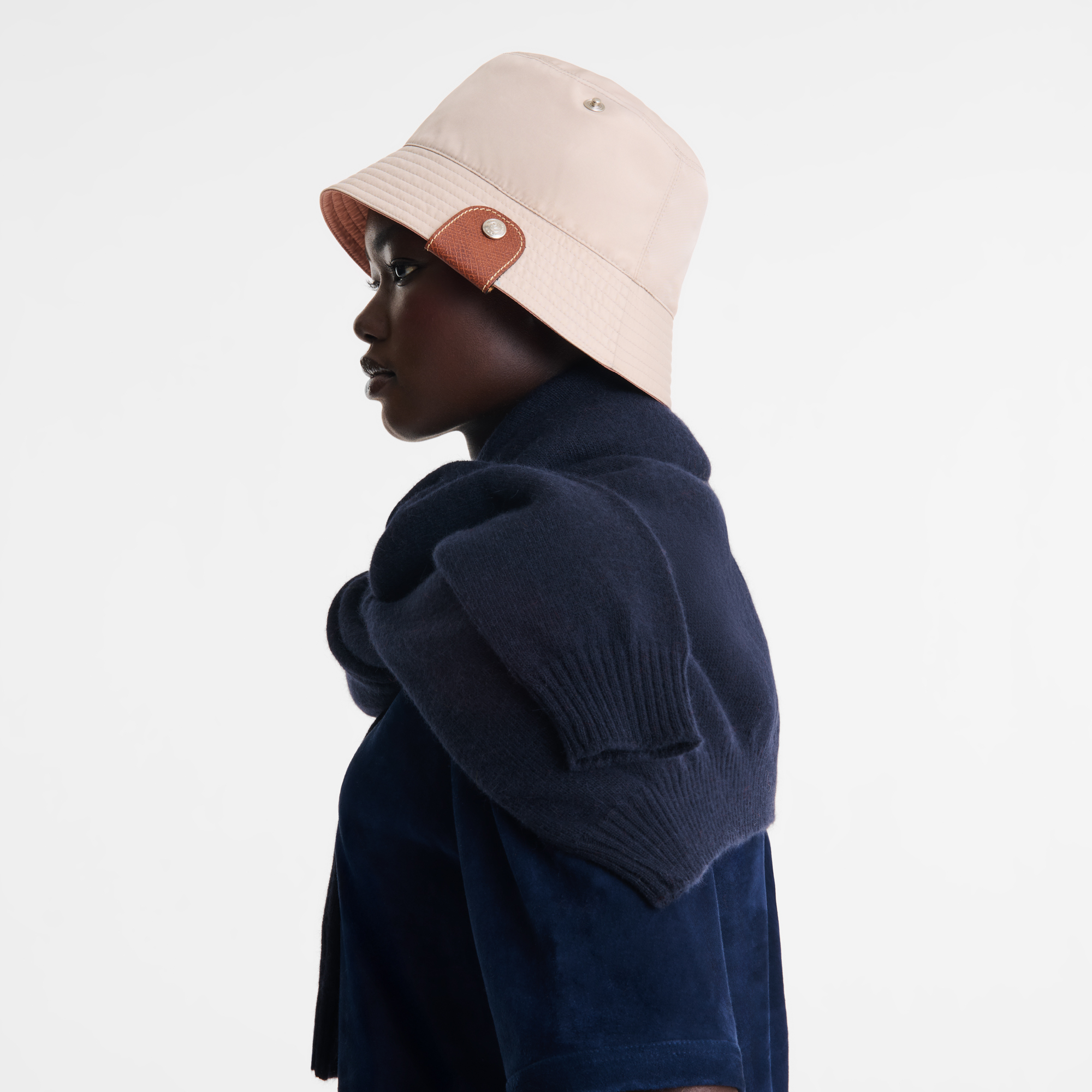 Chapeau de paille réversible