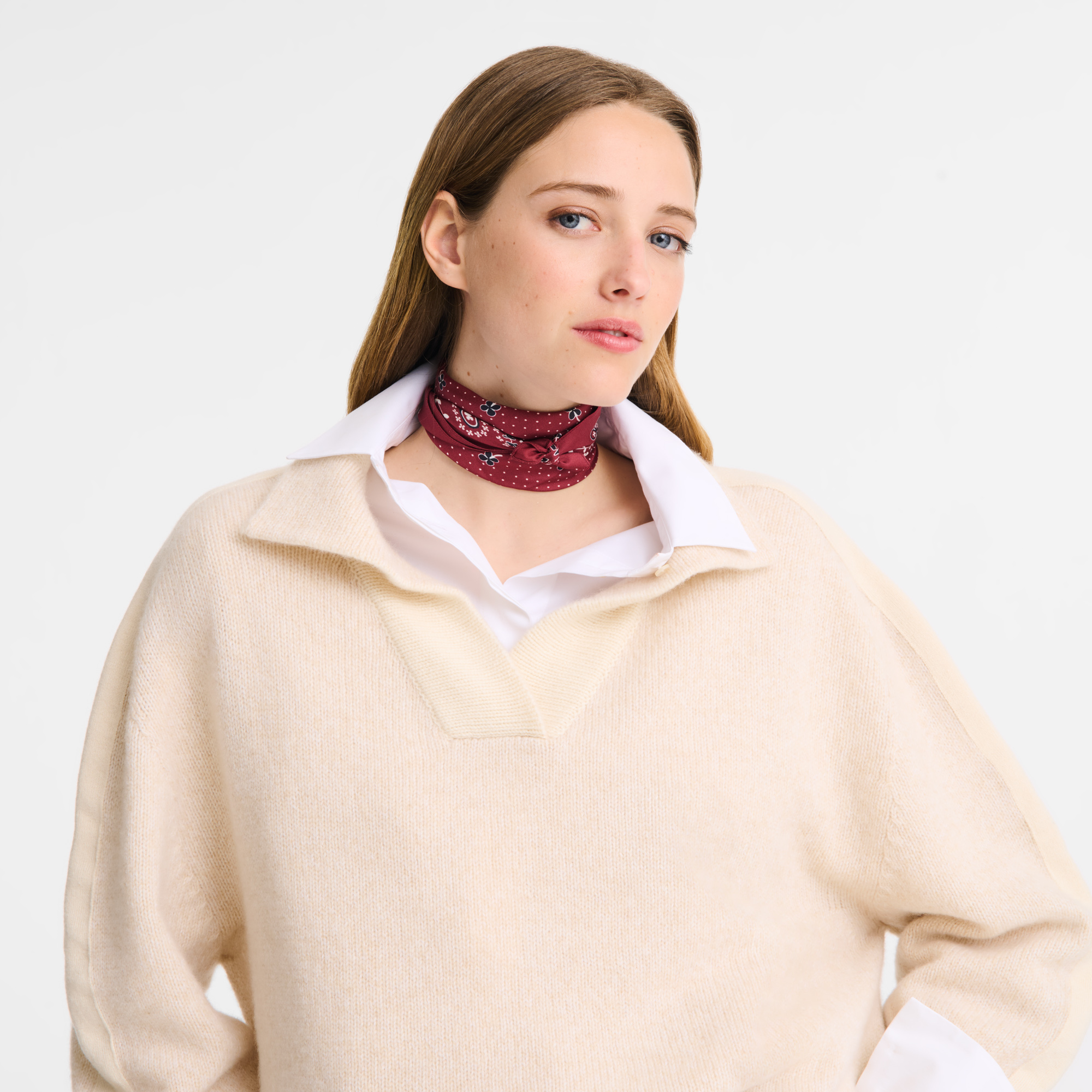 Foulard en soie français 50