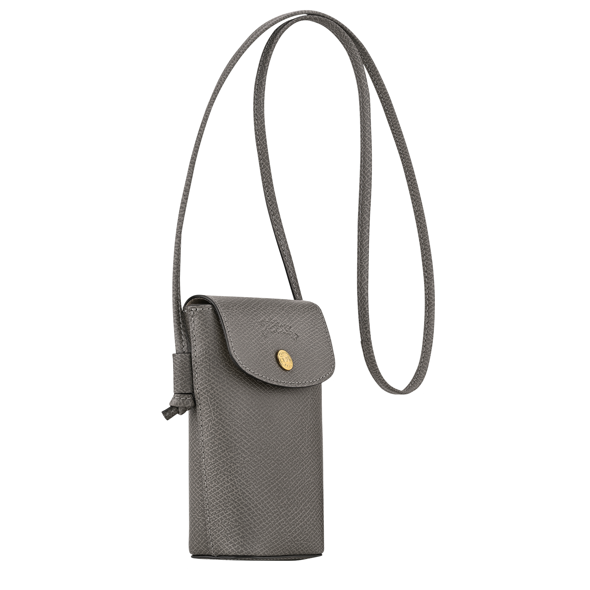 Épure Étui de téléphone avec lanière en cuir