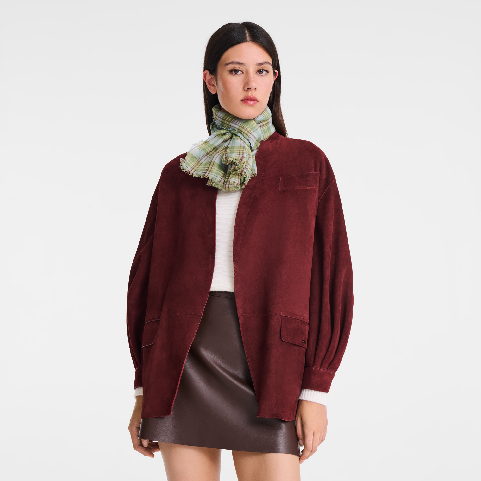 Echarpe Longchamp Tartans